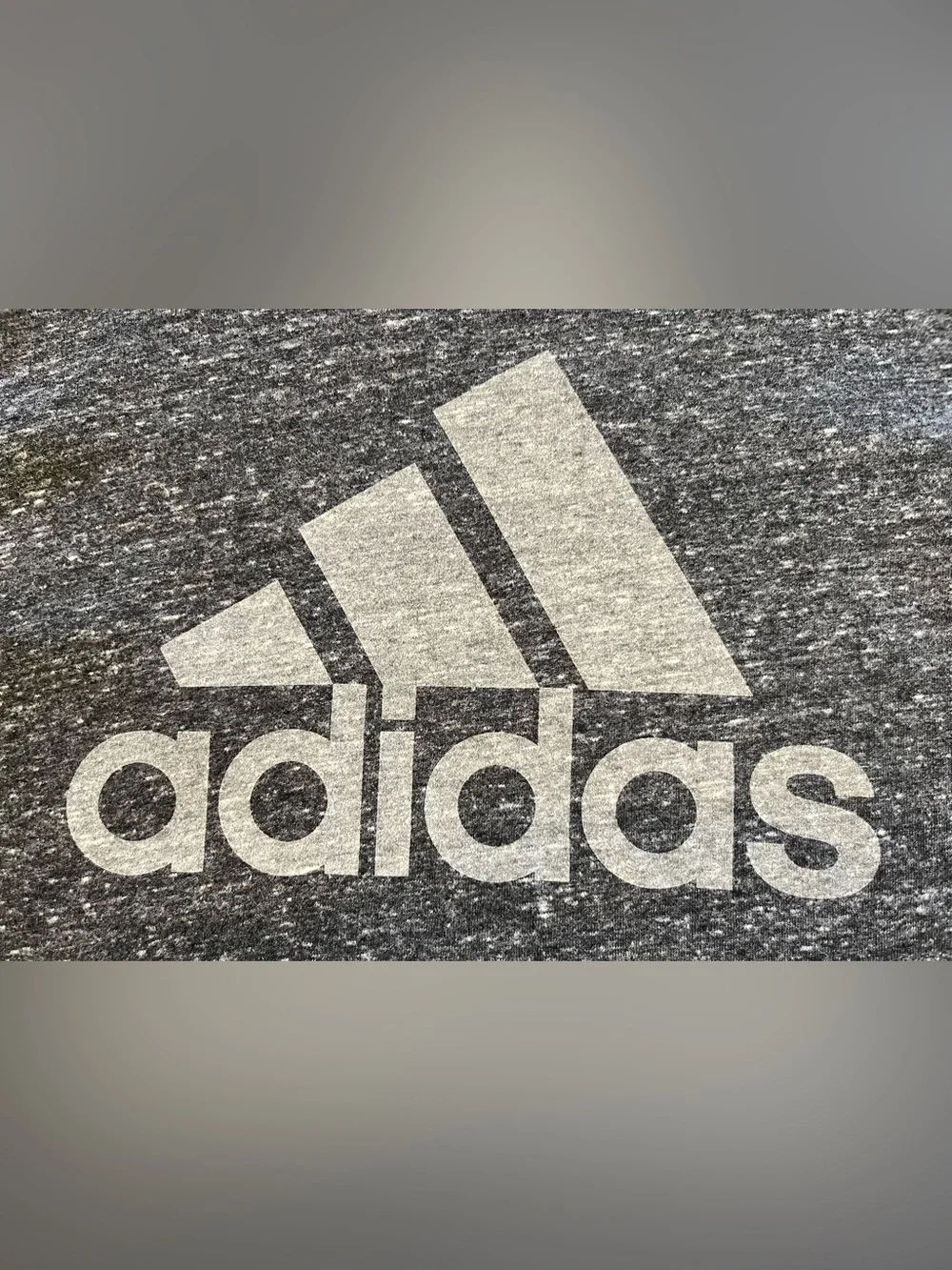 Light Gray Hoodie Shirt Boy's 18/20 or Men XS Adidas Athletic Active Outdoors